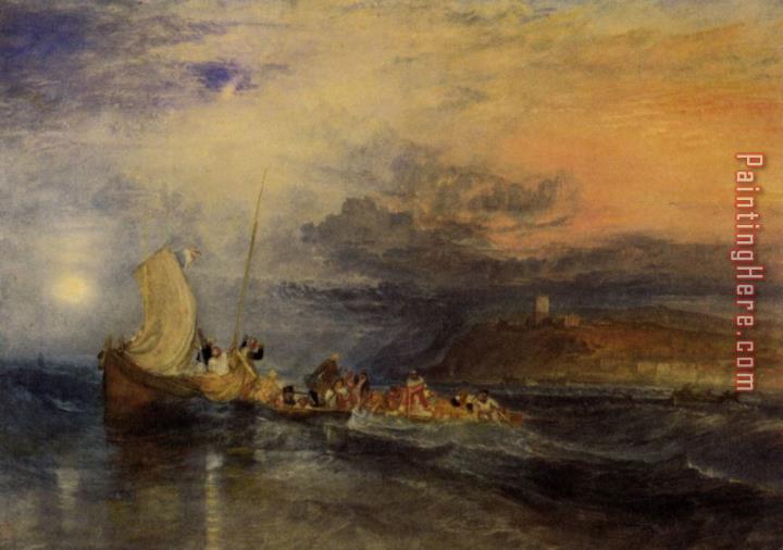 Joseph Mallord William Turner Folkestone From The Sea